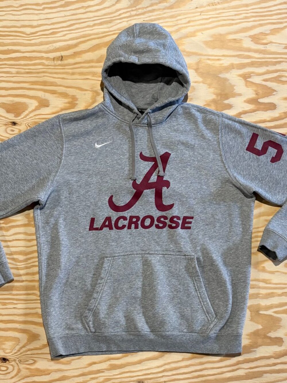 Nike Hoodie - Alabama Lacrosse - Team Issue - #50 - Size Large